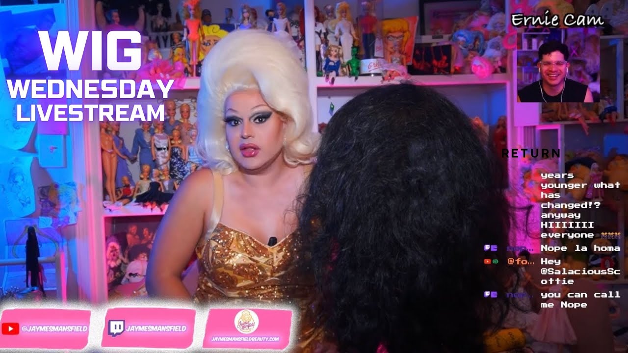 Wig Wednesday: Bettie Page Wig for Hextian