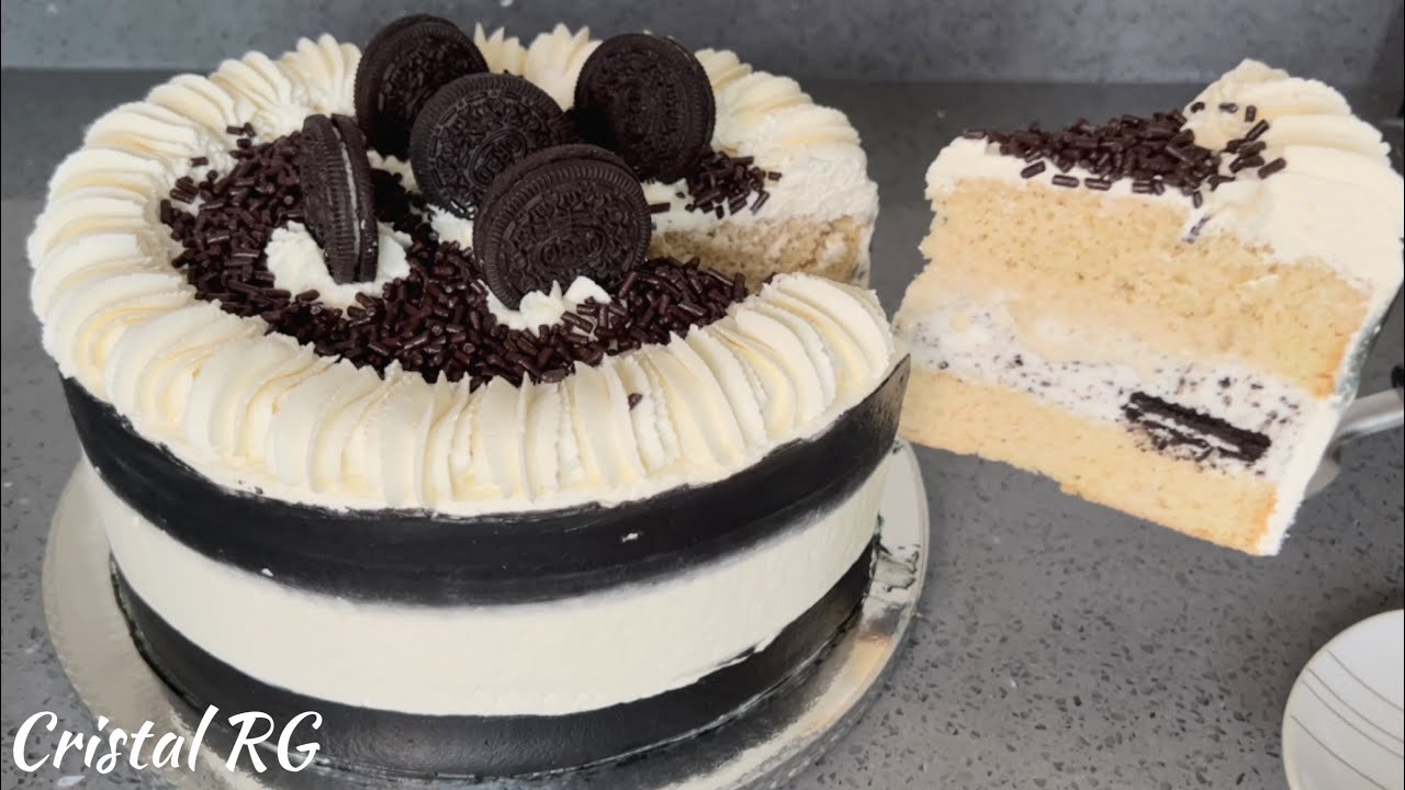 4 Молочный торт с начинкой из Oreo