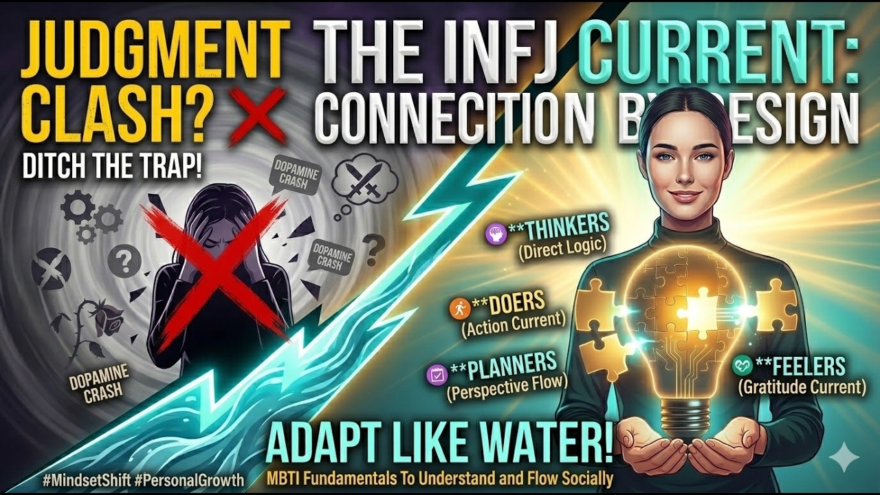 INFJ Current: Using MBTI Archetypes to Intimately Flow Socially... Like Water (Social Charisma)