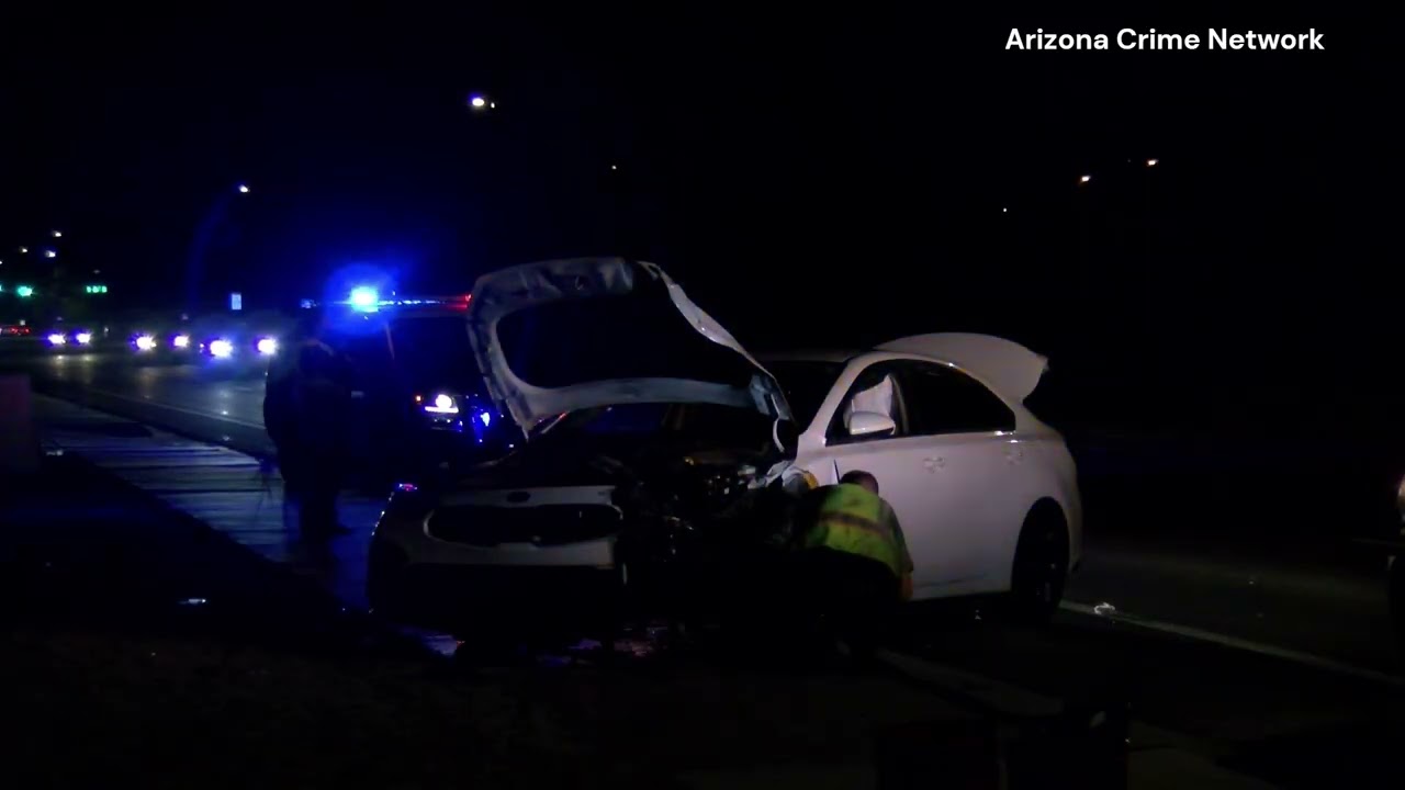 Tesla Wheel Sheared Off in Two-Vehicle Crash Near Williams Field and Lindsay