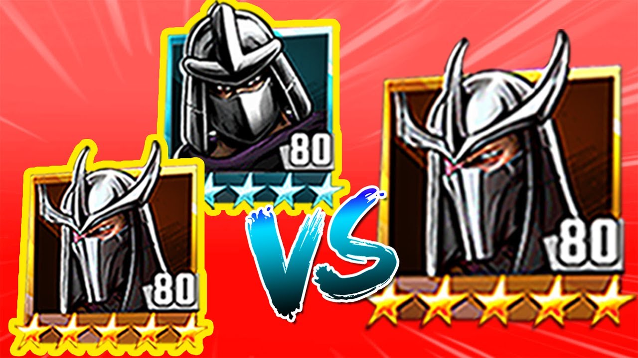 TMNT Legends Shredder Nick, Shredder Classic VS Shredder Boss