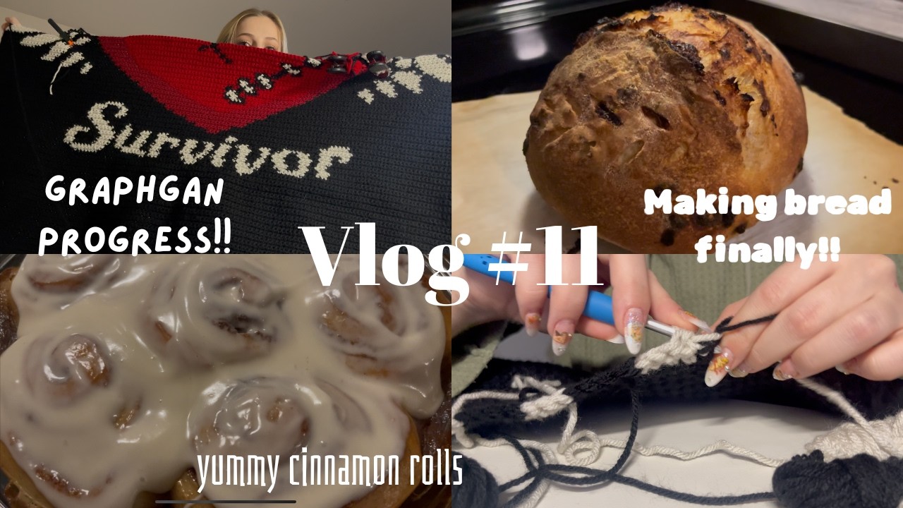VLOG #11 | Graphgan Part 3 + Sourdough Makes