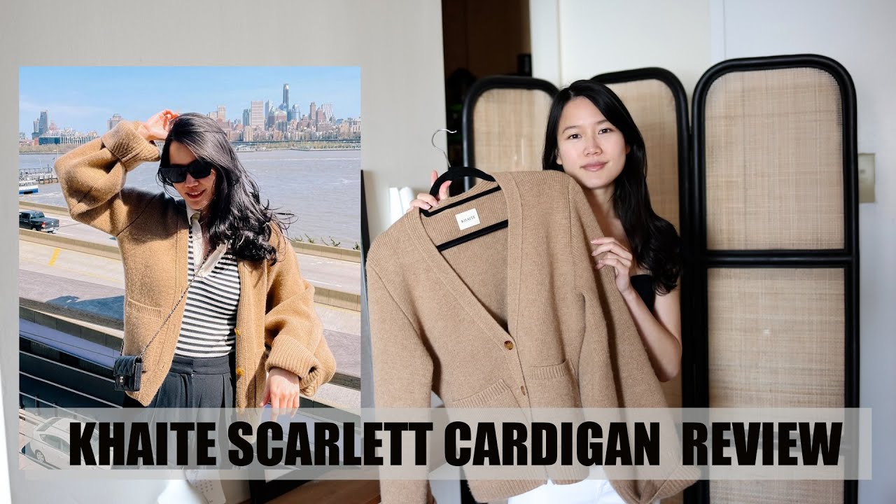 KHAITE CAMEL SCARLETT CARDIGAN: REVIEW AND OUTFIT IDEAS | 5 OUTFITS FOR FALL