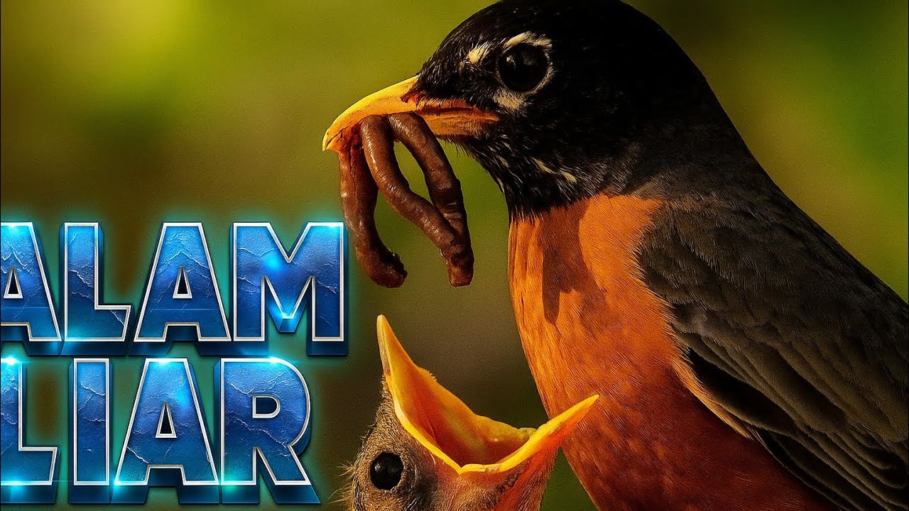 Kehidupan burung di alam bebas dan  membesarkan anaknya secara alami