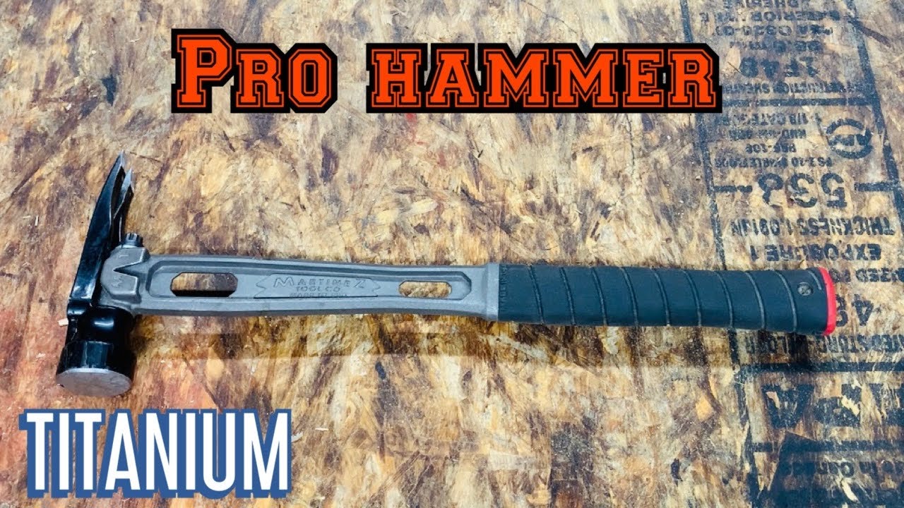 Martinez Tools M1 Titanium Hammer Full review