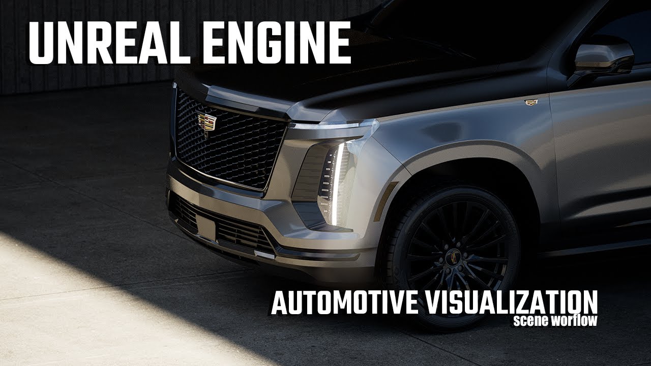 Unreal Engine Automotive Visualization. Creating a scene workflow recording.