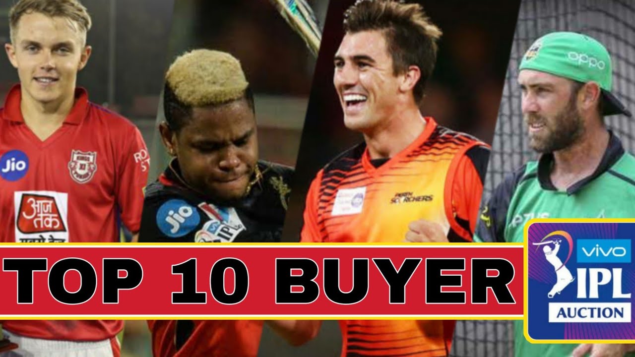 Top 10 buyers in ipl auction 2020 in tamil