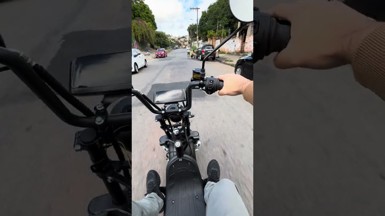 PROBLEMA NO PRIMEIRO TESTE SCOOTER ELÉTRICA