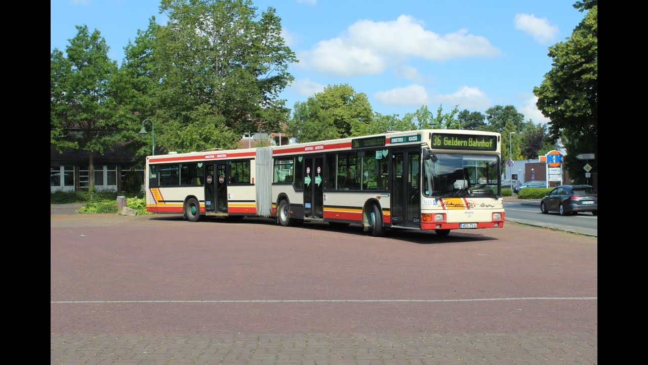 Sound des letzten MAN NG312 der Firma Verhuven Reisen, Xanten (WES TV 4 I EX GÖVB 341)