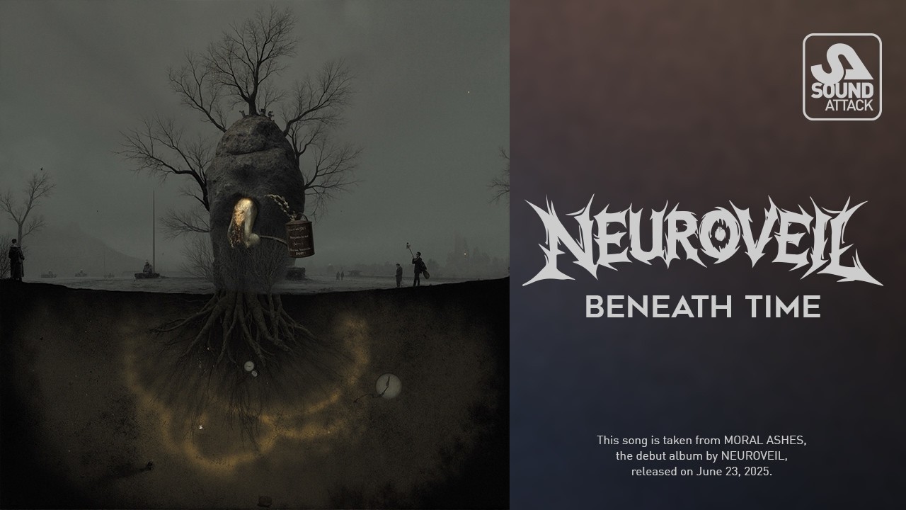 Beneath Time – NEUROVEIL | Dark Progressive Metal Lyric Video