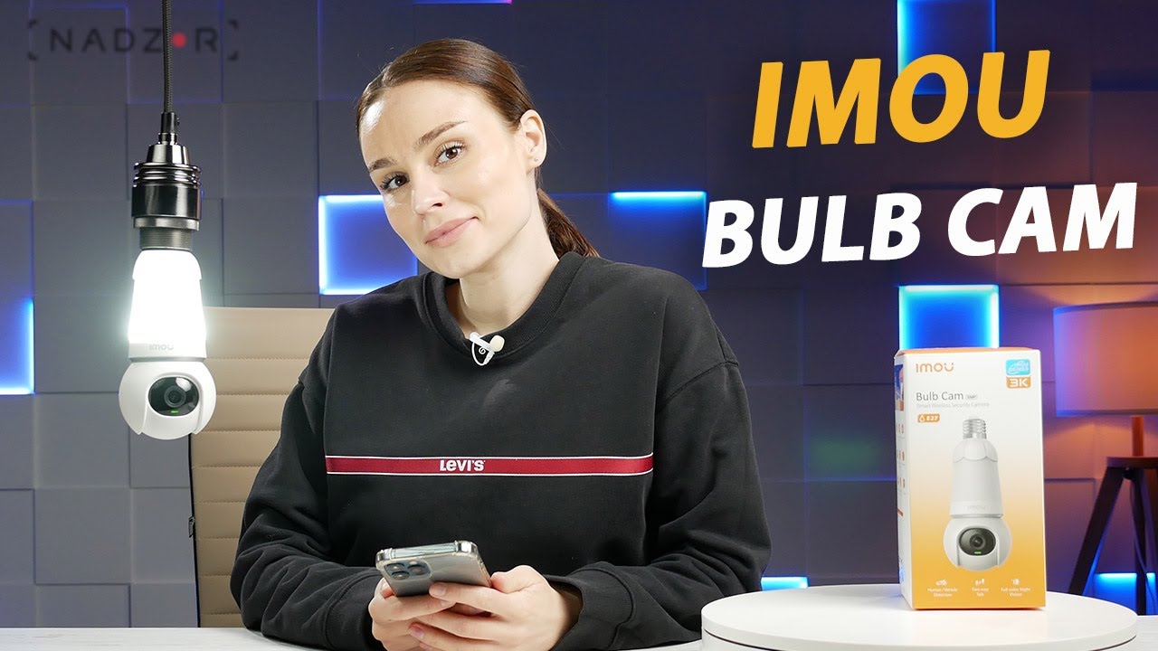 Камера лампочка - IMOU Bulb Cam, 5MP, Wi-Fi, PTZ