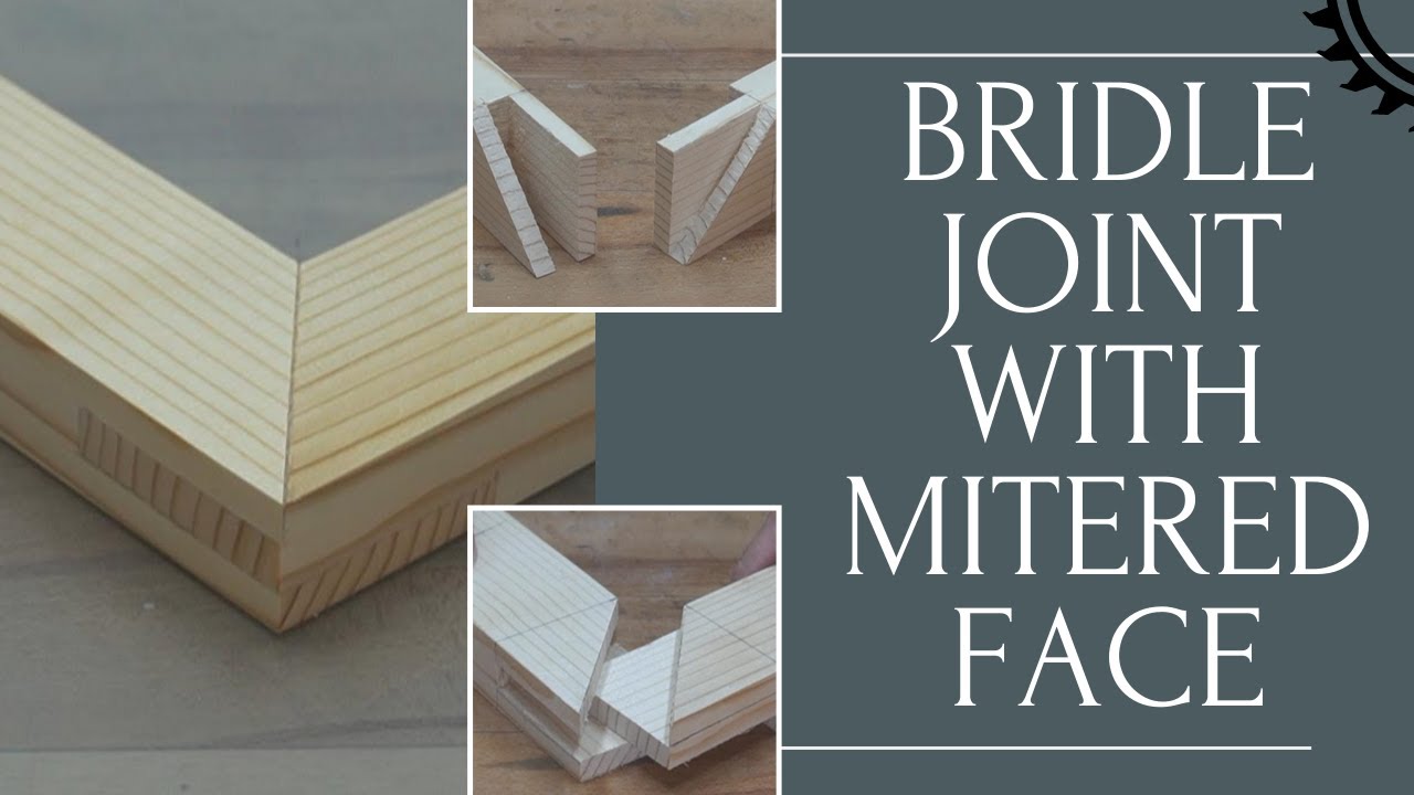 Bridle Joint with Mitered Face | Wood Corner Joints