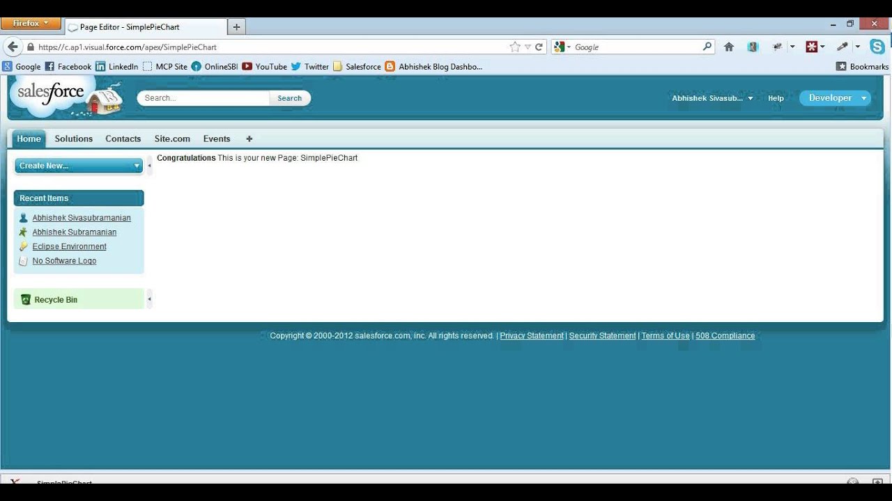 Visualforce Charting - Hands-on Dive