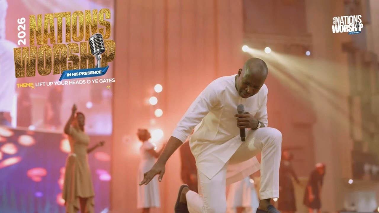 #NationsWorship2026 DUNSIN OYEKAN leads Worship that brings tears 😭🙇‍♂️ #Ogo
