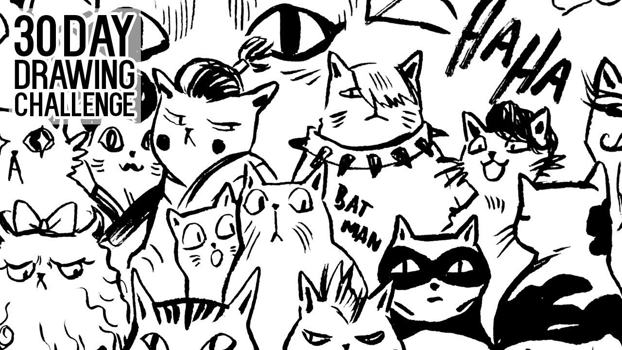 It's all about CATS ★ DAY 16 ★ [30 Day Drawing Challenge]