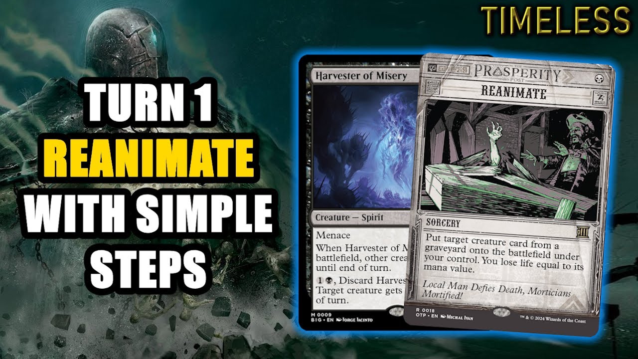 Reanimating Has Never Been Easier! Reanimate Finally Here! | Timeless BO3 Ranked | MTG Arena