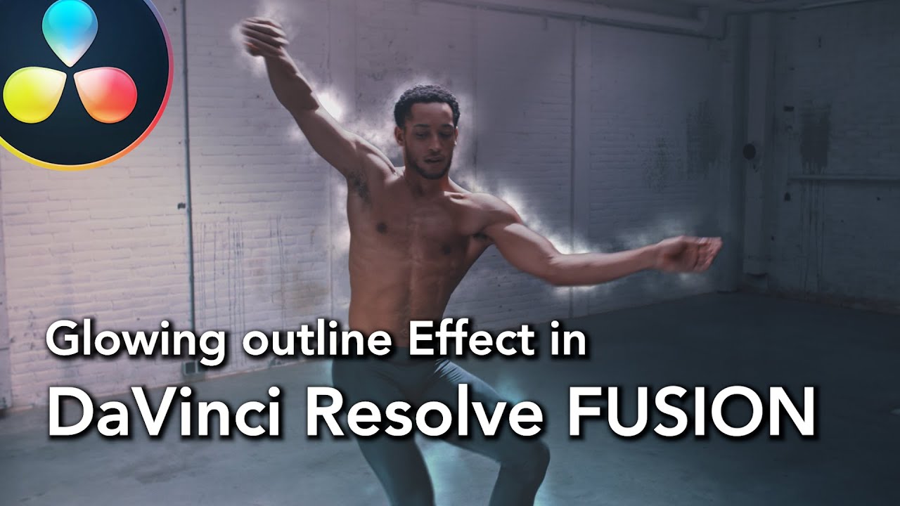 Glowing Outline Effect in DaVinci Resolve Fusion