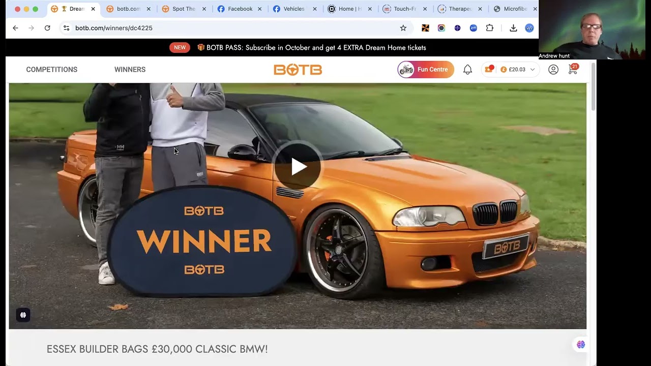 Botb dream car competition 🔥  How close was I  competition  this week Sunday spot the ball update