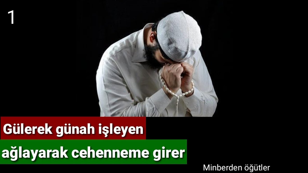 Günahlardan sakın  | minberden öğütler #1 | Volkan aksoy