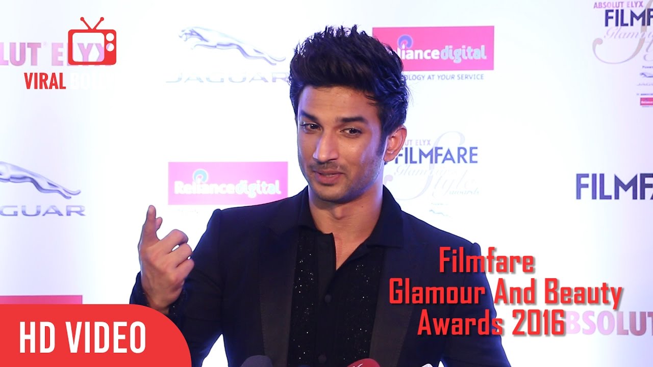 Sushant Singh Rajput | Absolut Elyx Filmfare Glamour & Style Awards 2016