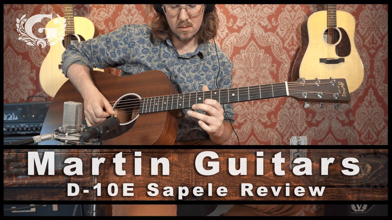 Martin D-10E Sapele // Обзор акустической гитары С звуковыми примерами!