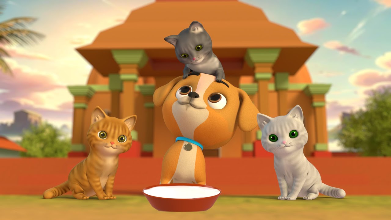 Billi ke Bache | Cat Cartoon | Cat Meowing | Cat Videos | Billi | Meow Meow | Bill Wala Cartoon