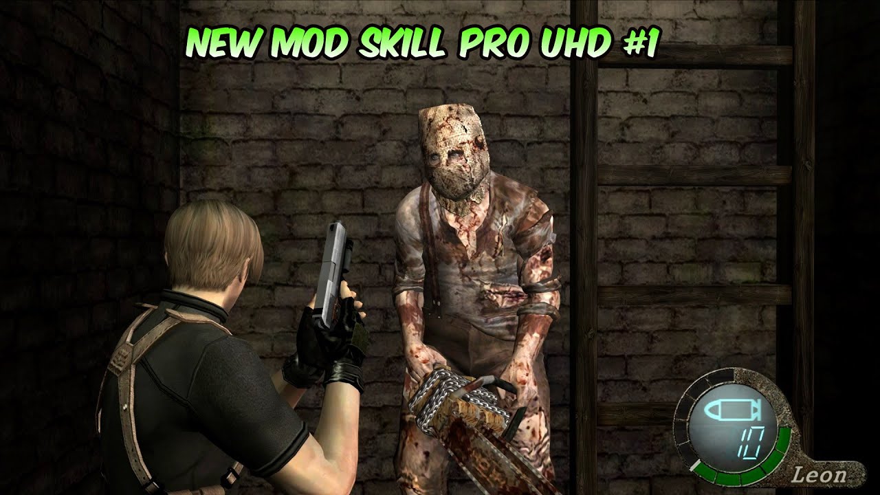 RESIDENT EVIL 4 UHD : MOD SKILL PRO NEW GAME PRO #1