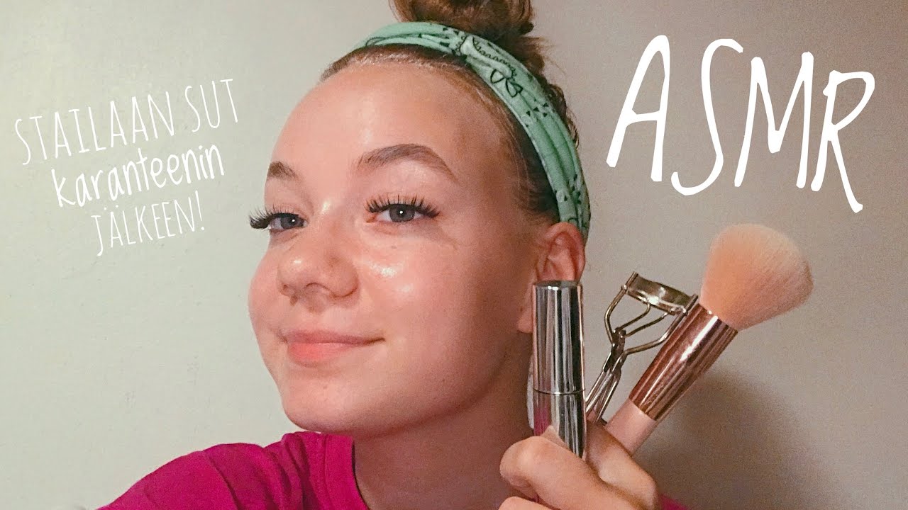 ASMR Suomi | Ystävä tekee karanteenin jälkeisen muodonmuutoksen sulle!