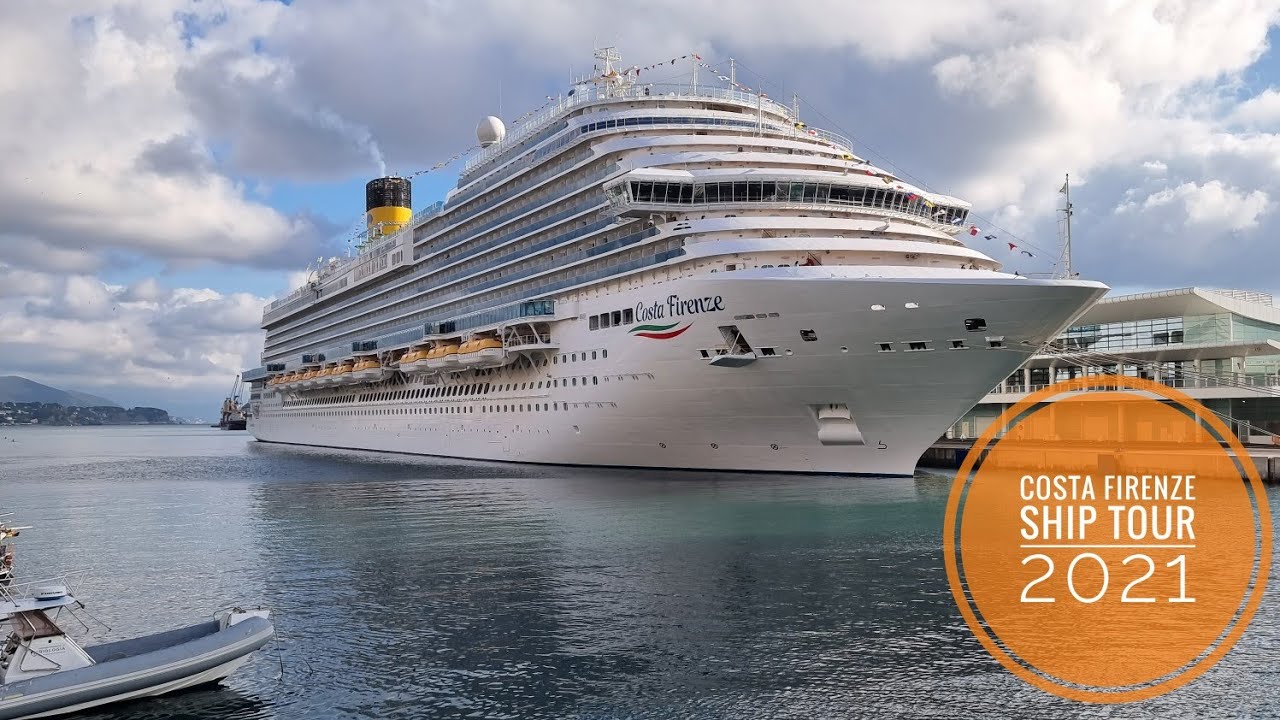 Costa Firenze cruise ship tour 2021 4k