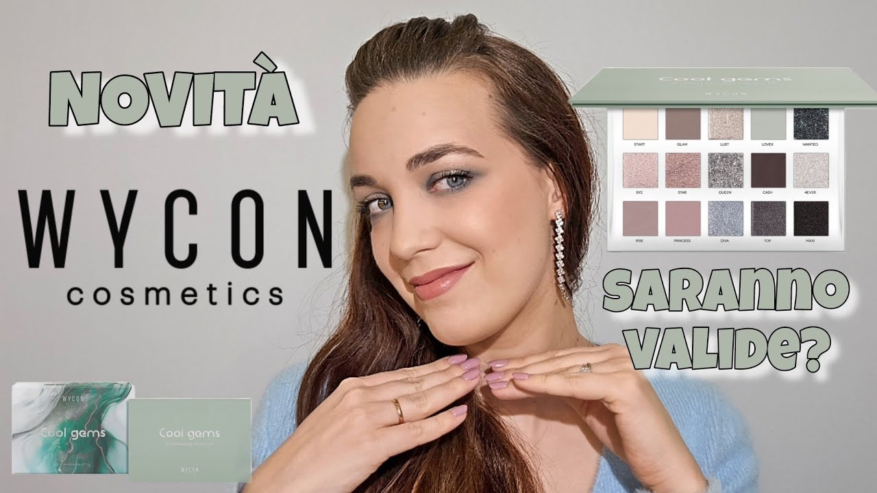 NUOVA COLLEZIONE WYCON COSMETICS MUSE SEDUCTION 🧚🏻‍♀️🍃 palette occhi Cool Gems