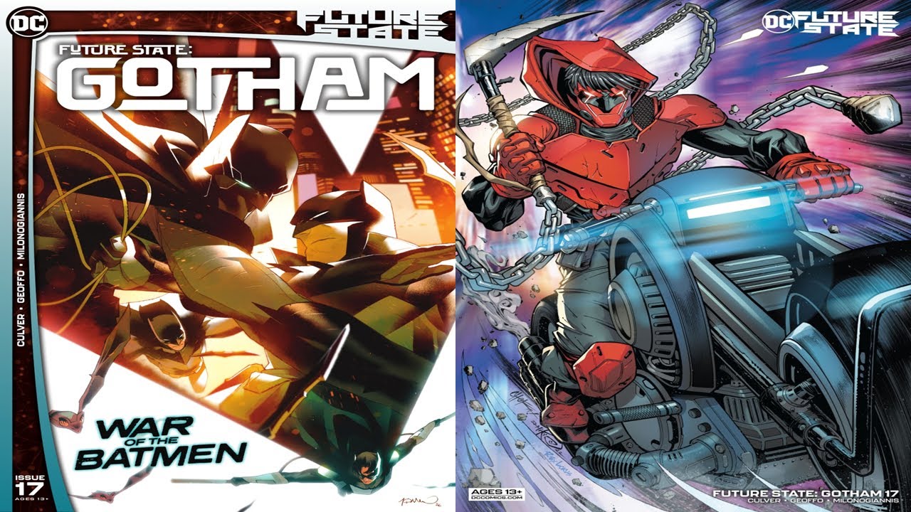 Future State: Gotham #17 (2022) "Batmen at War: Part 5: Battle Royale"