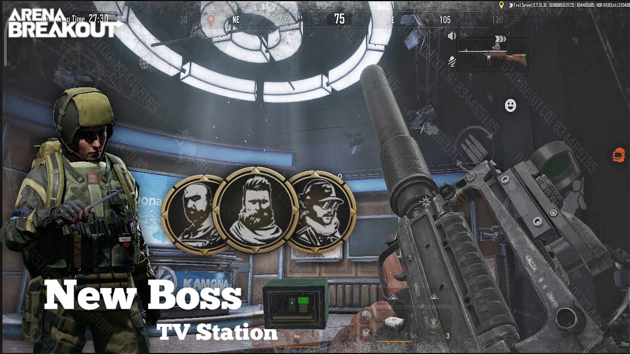 LAWAN 3 BOSS SEKALIGUS MAKE GROZA DAN SUOMI DI STASIUN TV! BETA TEST S3! - Arena Breakout Indonesia