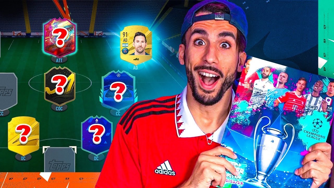 🔥 le FIGURINE su FIFA 23! | APERTURA BUSTINE FIGURINE TOPPS Champions League 22/23!