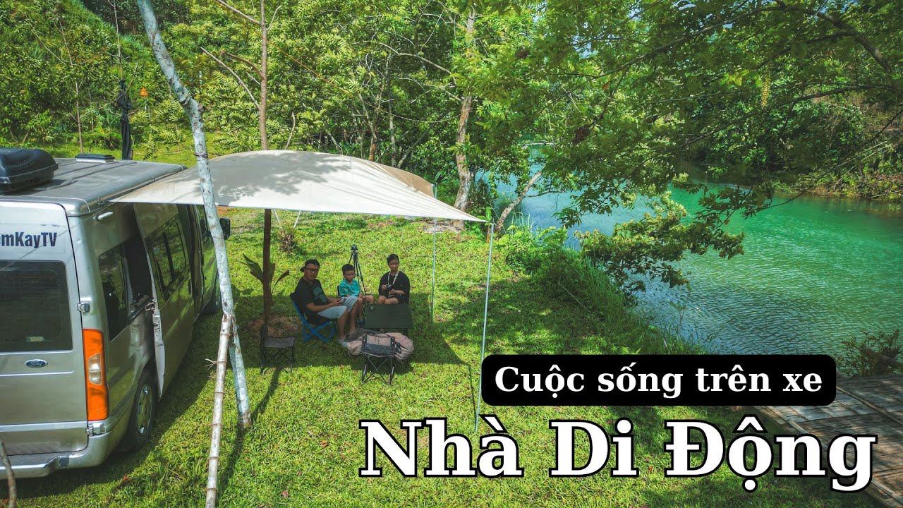 Ngày đầu quay lại với cuộc sống trên ngôi nhà Di Động | Ngủ qua đêm tại Thác Mây ,Thanh Hóa | KemKay