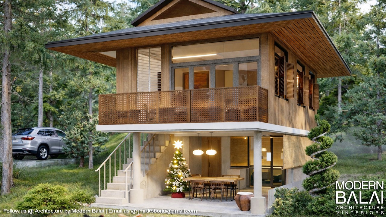 MODERN BAHAY-KUBO SIMPLE HOUSE DESIGN 6X7 METERS | MODERN BALAI