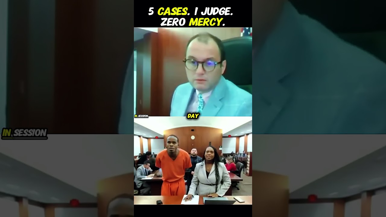 5 Cases  1 Judge  ZERO Mercy #bondhearing #courtroom #judge