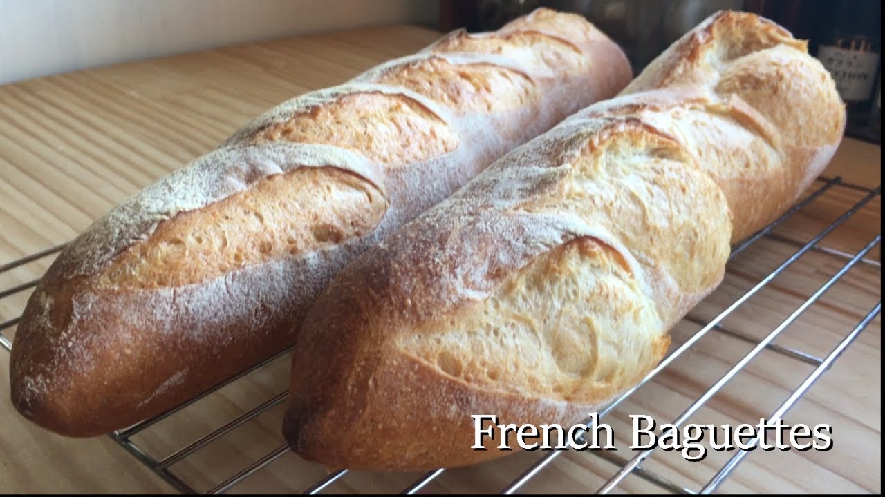 ミニバケットの作り方＊ How to make a French Baguettes at home