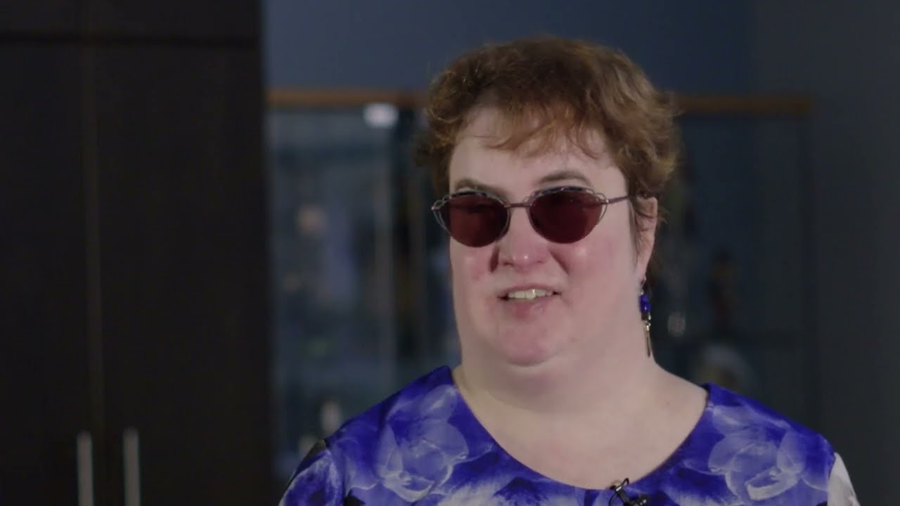 Maryse Glaude-Beaulieu, aveugle de naissance