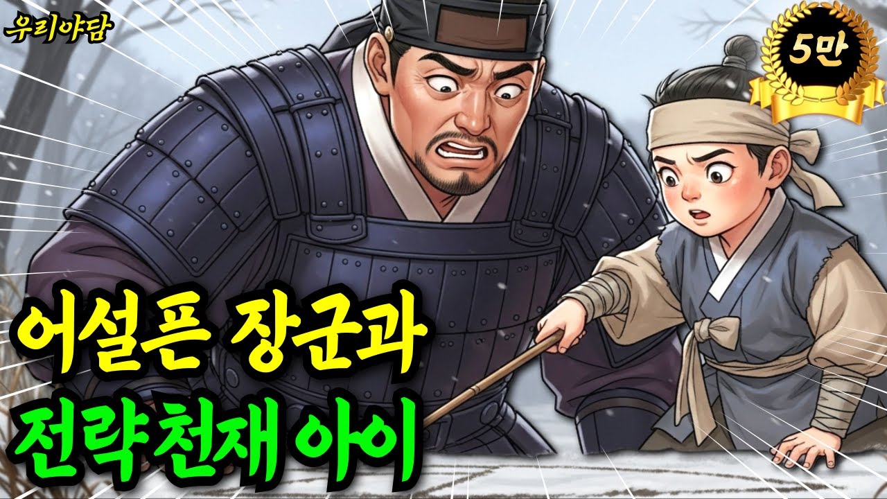 힘만쎄고 머리나쁜 북방의 장군이 데려다 키운 손자병법 깨우친 전략, 전술의 천재 아이! 이 아이의 정체는? |야담 민담 전설 설화 옛날이야기 오디오북 수면동화|