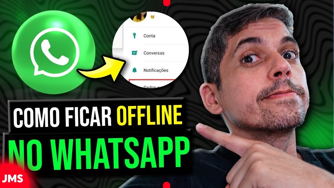 03 MANEIRAS DE FICAR OFFLINE NO WhatsApp! DICAS