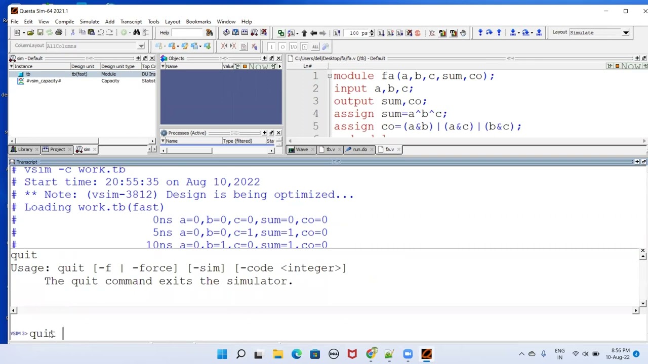 How to use questasim?