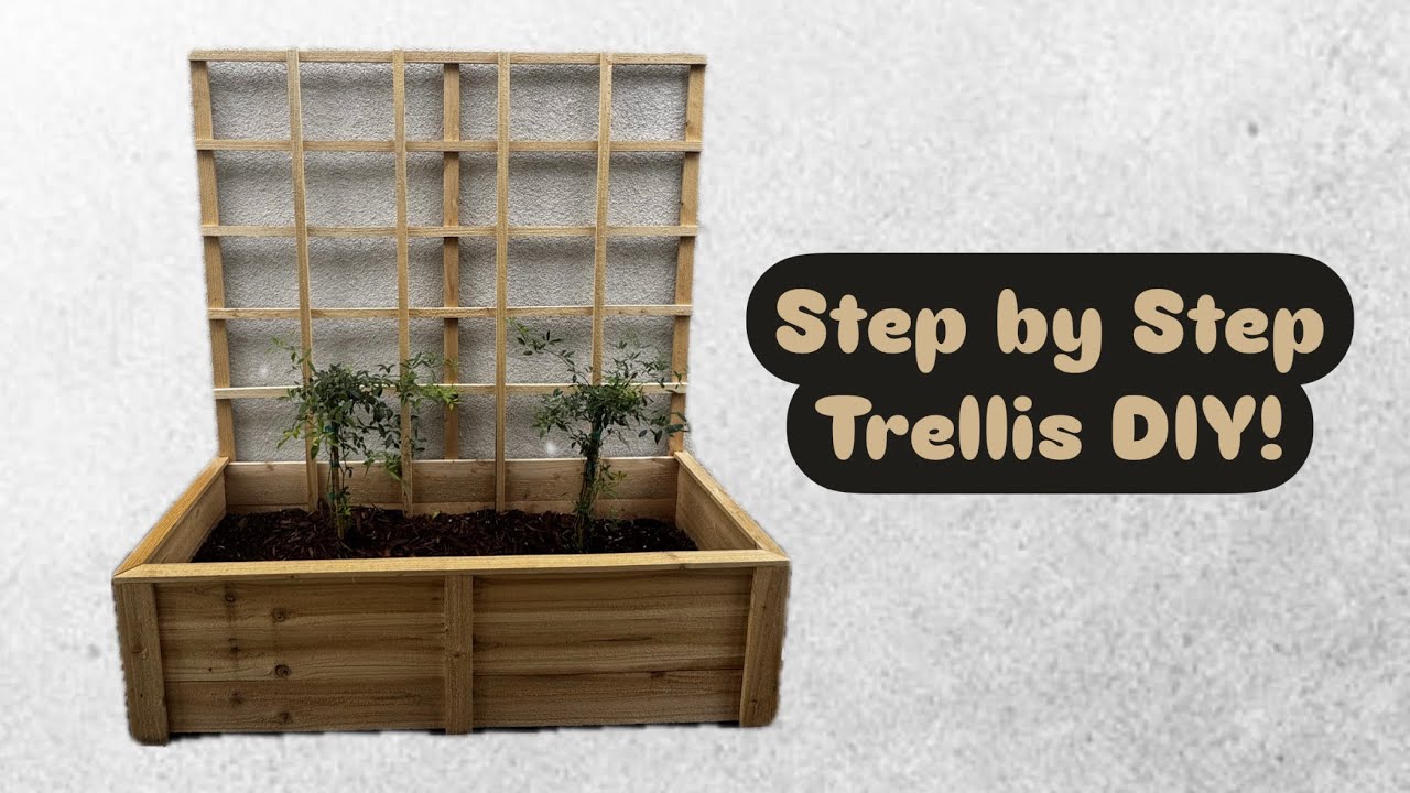 How to Build a DIY Trellis Planter | Make & Save Money Woodworking