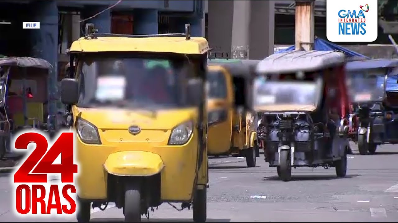 Mga e-bike at e-trike na dumaan sa ilang national road, tiniketan... | 24 Oras