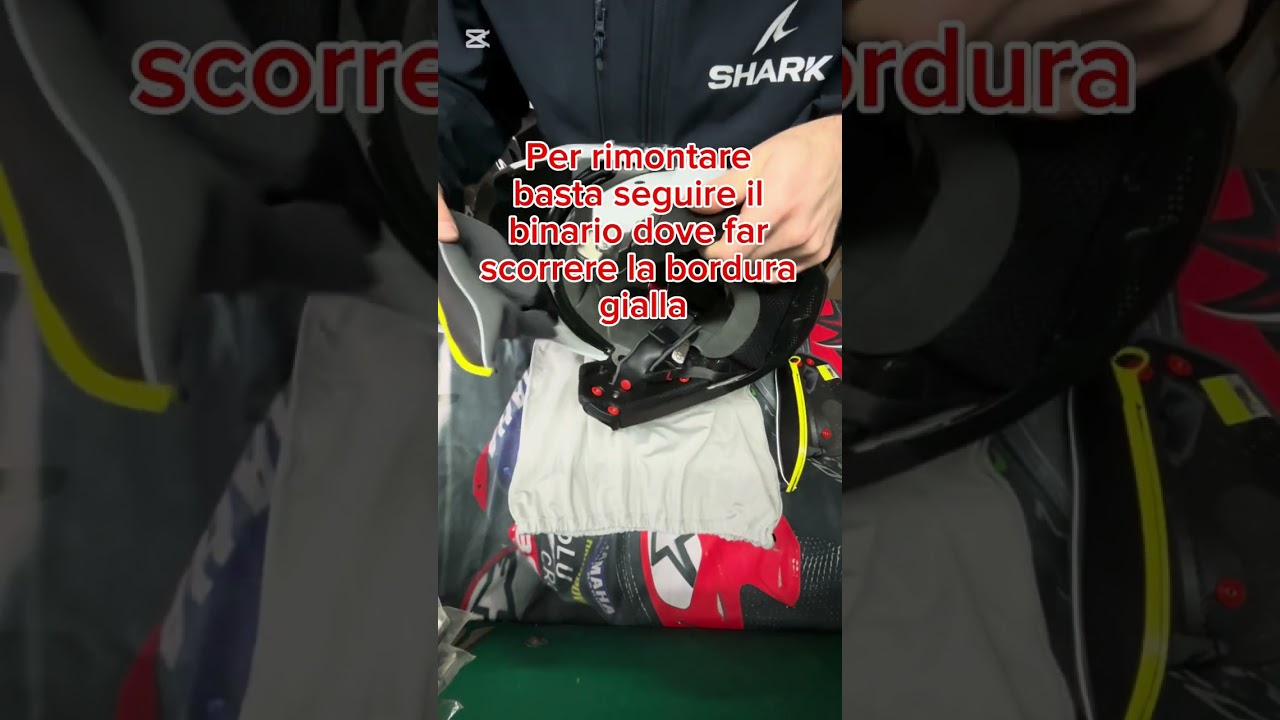 Tutorial AGV Tourmodular rimozione interni