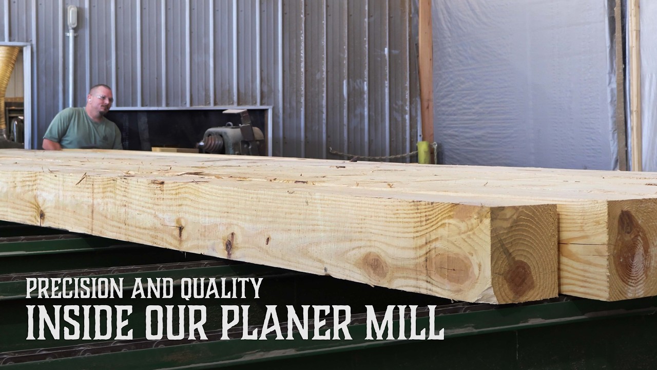 Precision and Quality: Inside Our Planer Mill