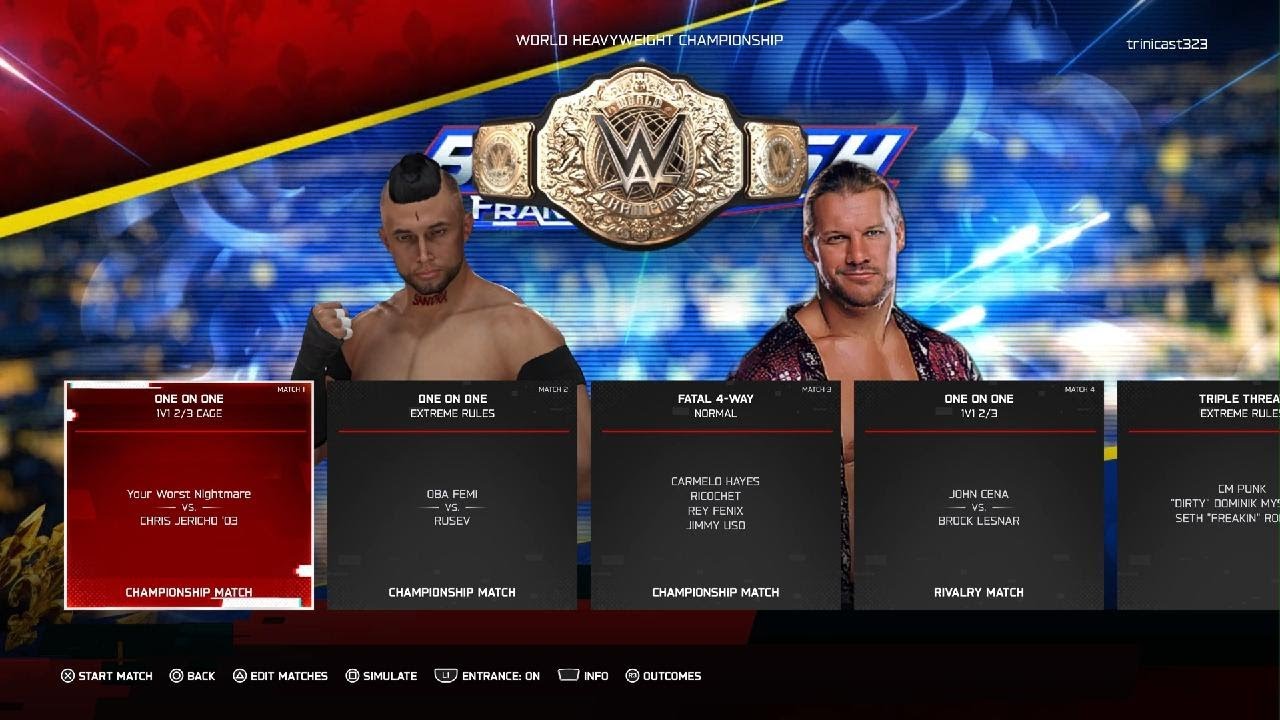 WWE 2K25_ Your Worst Nightmare vs Chris Jericho