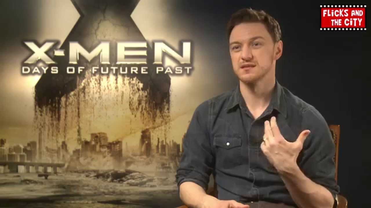X-Men Days of Future Past Interview - James McAvoy