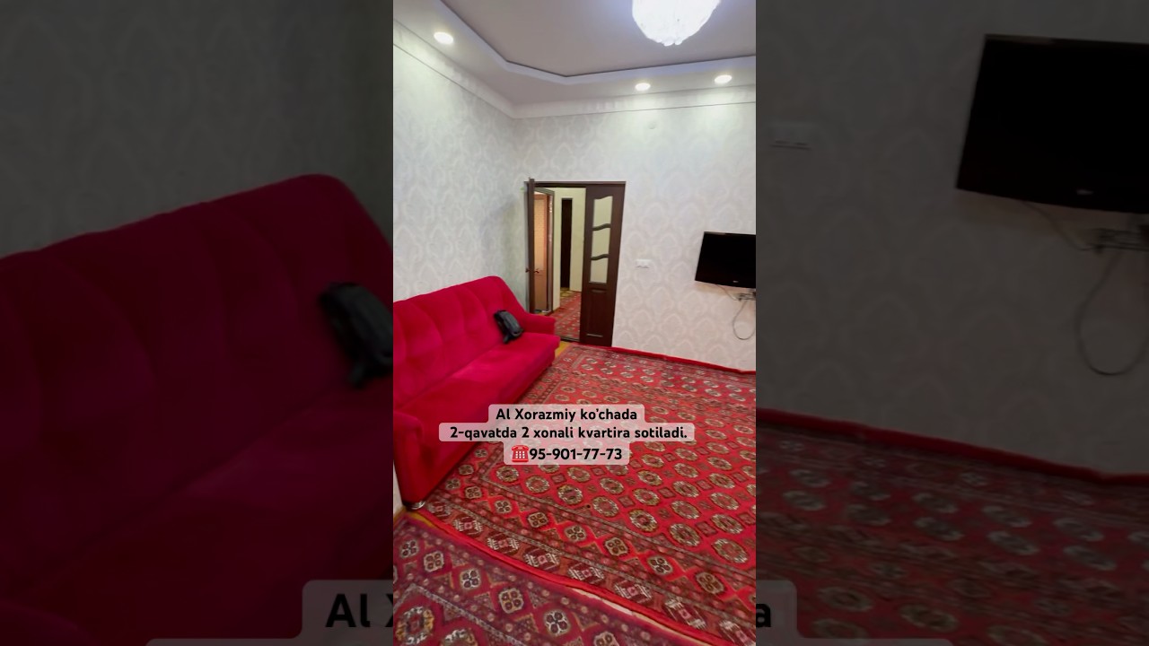 ✅SOTILDI✅ Al Xorazmiy ko&rsquo;chada 2-qavatda 2 xonali kvartira sotiladi.☎️93-284-00-11