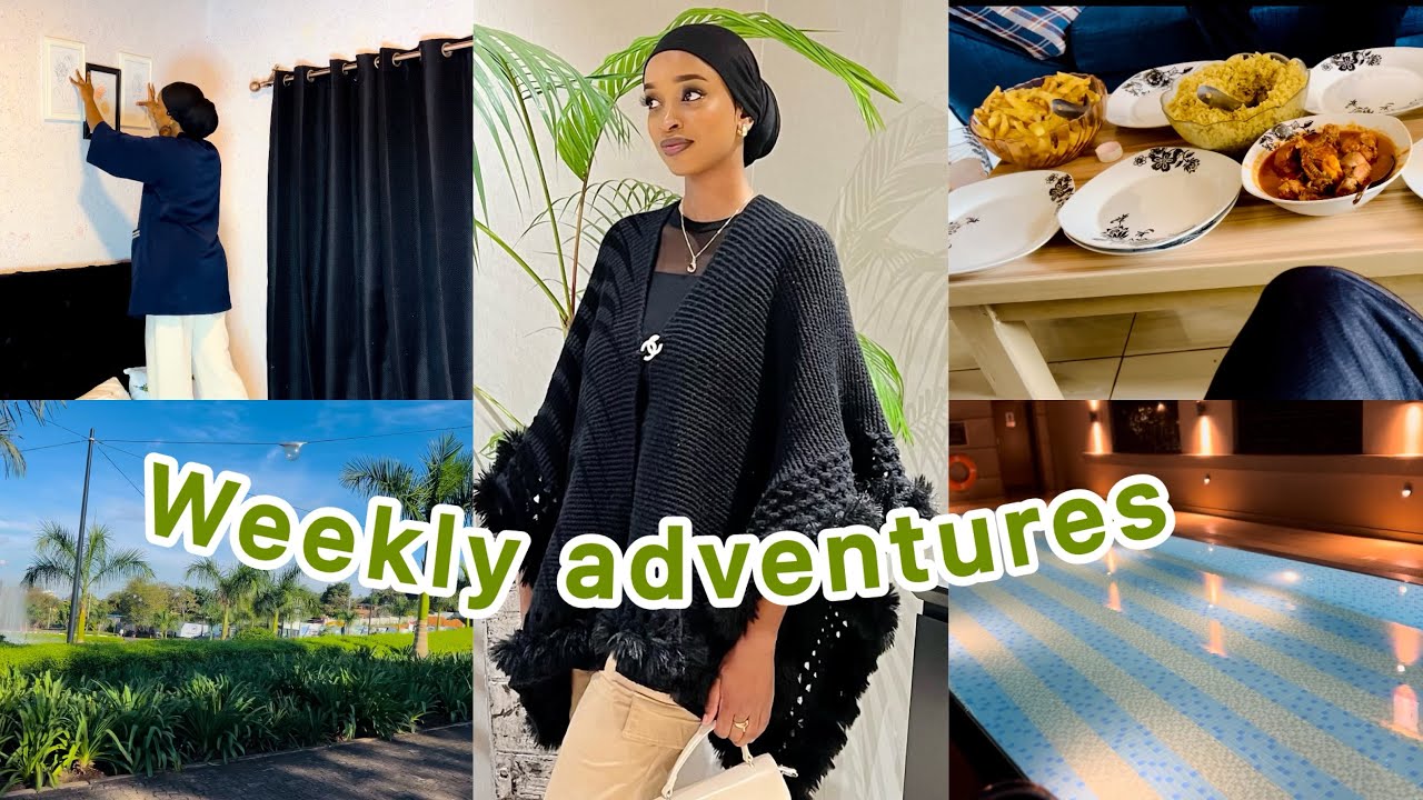 WEEKLY ADVENTURES💚/ awe inspiring Redecoration ✨/ Explore+Eid with family 👩‍❤️‍💋‍👩/Groceries🛒