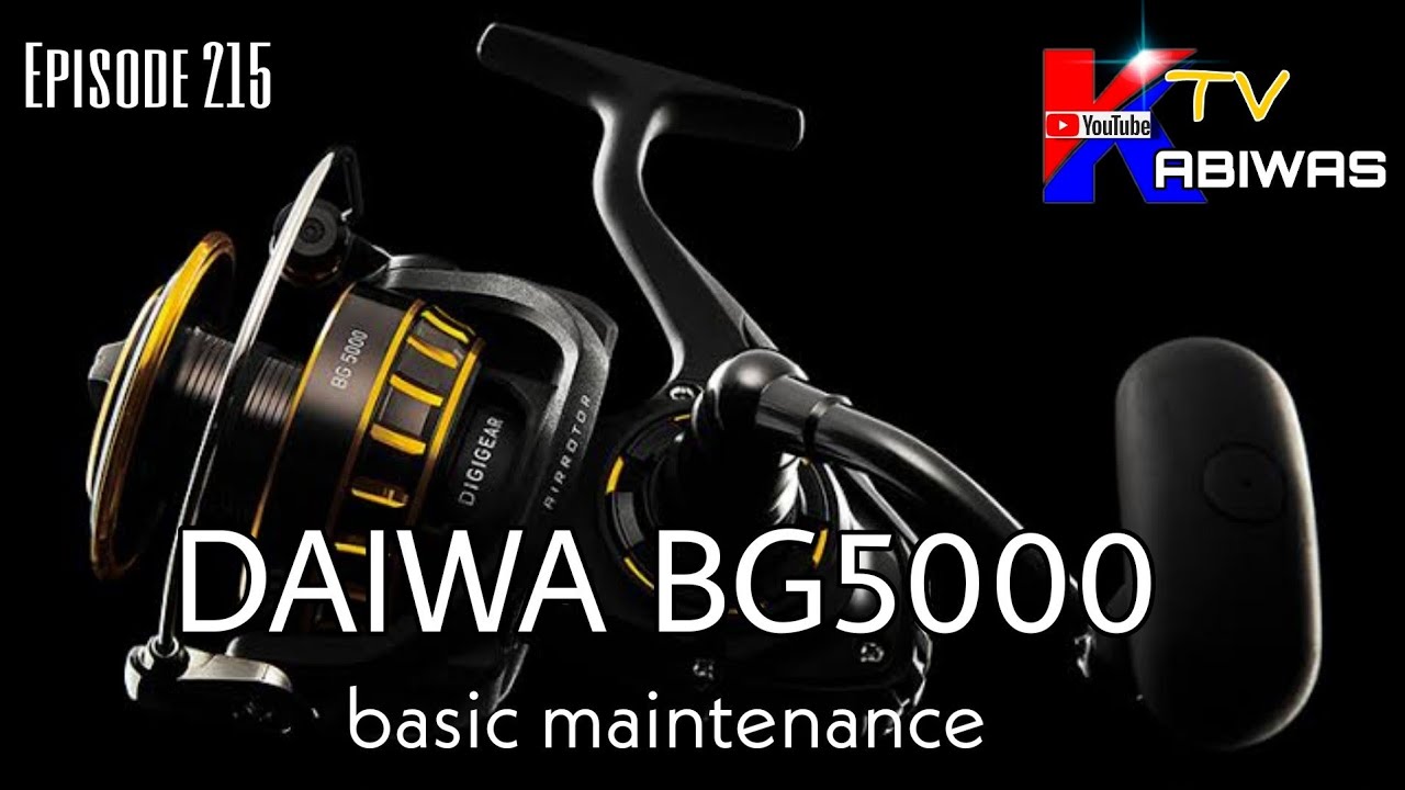 DAIWA BG5000 Basic maintenance EP.215